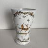Vase vintage 1970 en faïence de Moustiers céramique - 26 cm