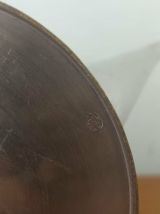 Théière métal argenté martelé art déco 