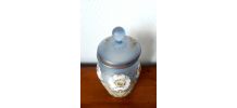 Vase couvert art nouveau aux anémones 