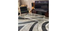 Table basse Athena par David Lange. 1970. 120x70.