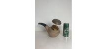 Porte-cigarettes vintage 1950 daim taupe Pipe Longchamp - 25