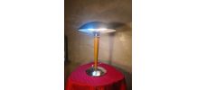 Lampe Champignon black mat- 43x32 Space‑Age 1970s - 90 ,  La