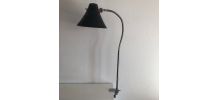 Lampe vintage 1950 architecte atelier à étau - 75 cm