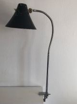Lampe vintage 1950 architecte atelier à étau - 75 cm