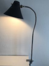 Lampe vintage 1950 architecte atelier à étau - 75 cm
