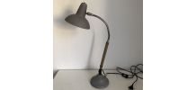 Lampe vintage 1950 industrielle atelier bureau Super Chrome 