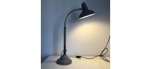 Lampe vintage 1950 industrielle atelier bureau Super Chrome 
