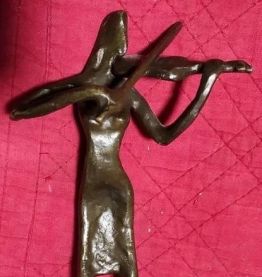 Violoniste - en bronze