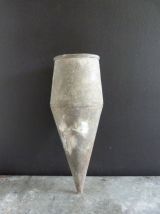 Ancien coffin en zinc