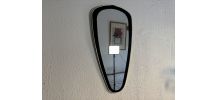 Miroir vintage 1960 rétroviseur asymétrique - 69 x 35 cm