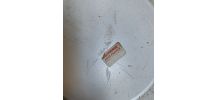 Lampe vintage 1960 de table eyeball acier brossé Aluminor - 