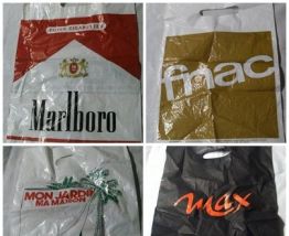 lot sacs publicitaires anciens - 