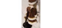 poupée porcelaine - tenue hivernale
