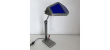 Grande lampe vintage 1920 Pirouett Art Déco bureau - 50 cm