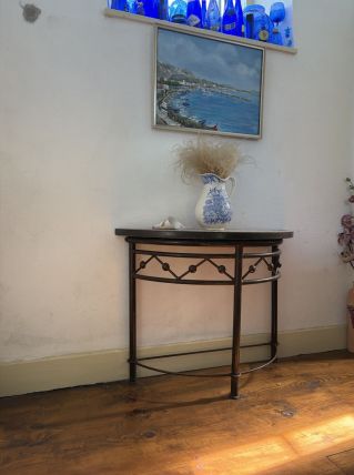 Vend console diam 1m rayon 40cm haut 75cm   Prix 150 €