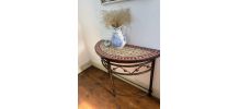 Vend console diam 1m rayon 40cm haut 75cm   Prix 150 €