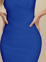 Robe bandage bodycon