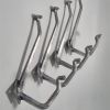4 patères en aluminium