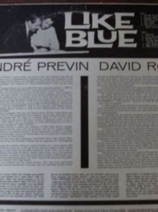  33 Tours MGM André Previn et Davide Rose - Like Blue - 