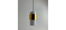 ANCIENNE SUSPENSION EN OPALINE 1970 VINTAGE