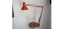 Lampe vintage 1970 d'architecte carotte Twist T1 - 65 cm