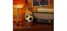 Porte-cigarettes vintage 1960 ballon football distributeur b