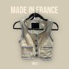 Gilet court sans manche 