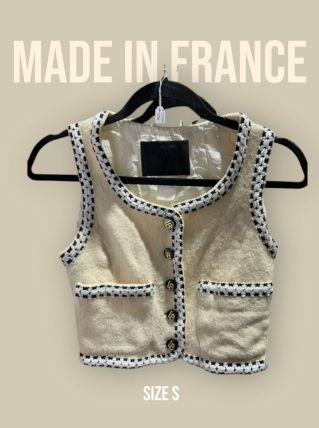 Gilet court sans manche 
