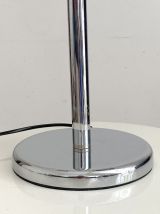 Lampe chromée vintage 1970's