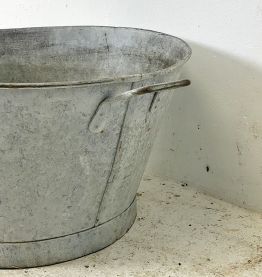 Bassine en zinc
