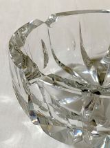 Grand vide-poche ou cendrier en cristal de Saint Louis modèl