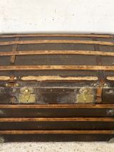 Grande malle de voyage vintage 1930's