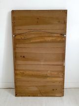 Miroir XIXème au mercure, en bois et stuc doré