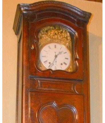 Très belle horloge comtoise XVIIIè
