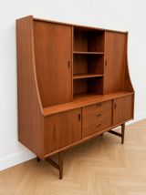 Enfilade haute scandinave en teck fabriqué par OMF