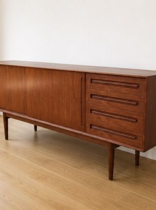 Enfilade danoise en teck par Bordum et Nielsen