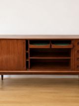 Enfilade danoise en teck par Bordum et Nielsen