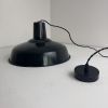 ANCIENNE SUSPENSION D’ATELIER INDUSTRIEL EMAILLEE 35,5 CM 