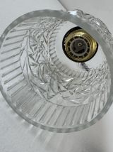PAIRE D’ANCIENNES SUSPENSIONS EN VERRE VINTAGE