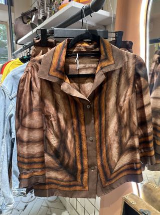 Ensemble vintage en soie 
