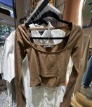 Haut court manches longues Jacquemus