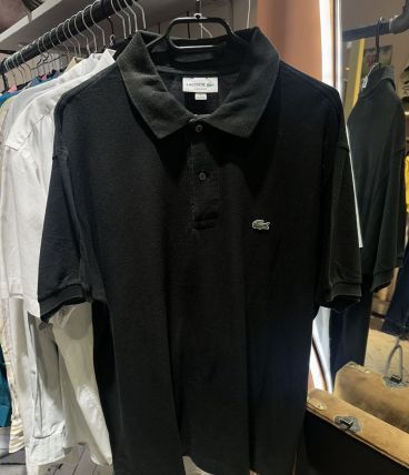 Polo Lacoste vintage noir
