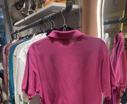 Polo rose Lacoste vintage 