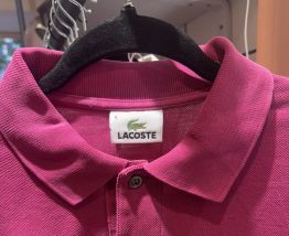 Polo rose Lacoste vintage 