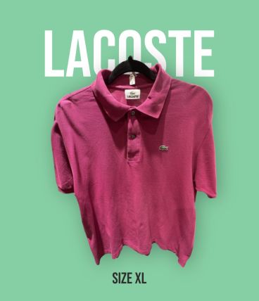Polo rose Lacoste vintage 