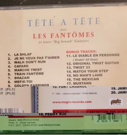 Cd Les Fantômes - Tête A Tête Avec... 2013