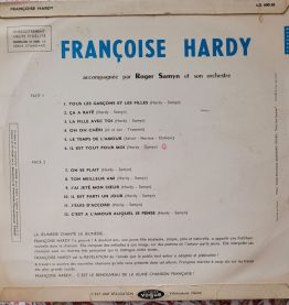 Vinyle 33rpm Françoise Hardy - Françoise Hardy 1962
