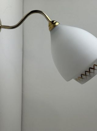 ANCIENNE GRANDE APPLIQUE 1950 VINTAGE