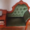 Chaise en velours 
