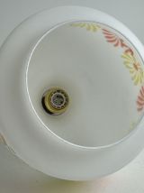 ANCIENNE GRANDE SUSPENSION OPALINE 1970 VINTAGE